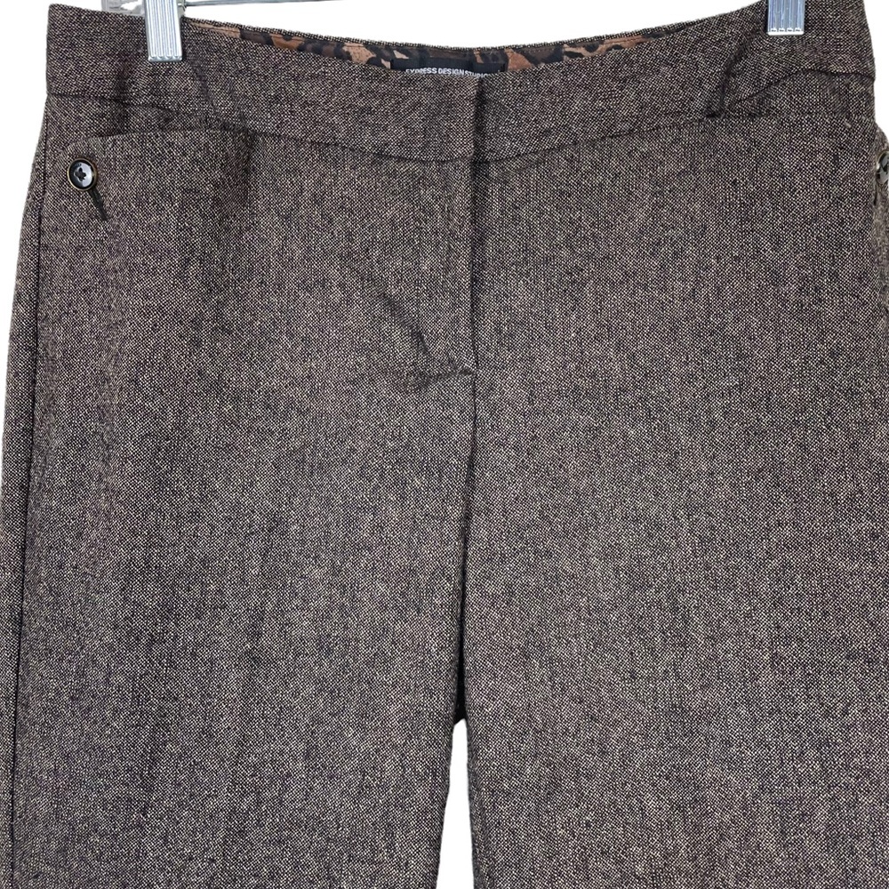 Express Design Studio Tweed Editor Trouser Size 6… - image 4